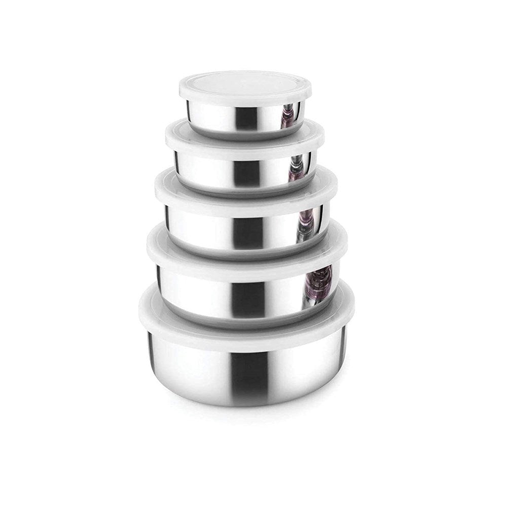 Stainless Steel Food Container Set (5 Pcs) | Full House Lebanon