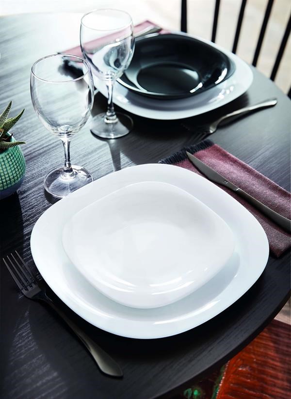 Luminarc Carine White Dinnerware - Salad Bowl 27 cm | Full House Lebanon