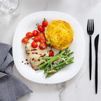 Luminarc Carine White Dinnerware - Dinner Plate 27 CM | Full House Lebanon