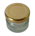 Mini Glass Jar with Gold Lid | Full House Lebanon