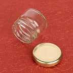 Mini Glass Jar with Gold Lid | Full House Lebanon