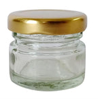 Mini Glass Jar with Gold Lid | Full House Lebanon