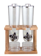 Cereal Dispenser with Wood Stand | Full House Lebanon