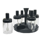 Glass Spice Rotating Bottles | Full House Lebanon