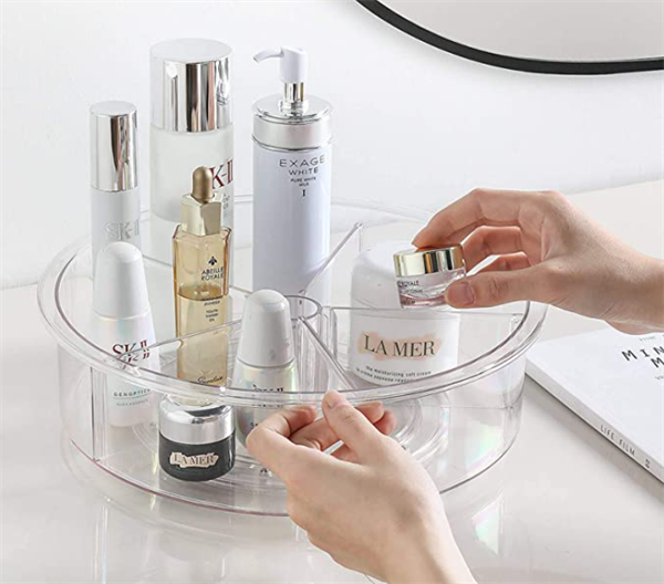 Crystal Turntable Multi-Compartment | Full House Lebanon