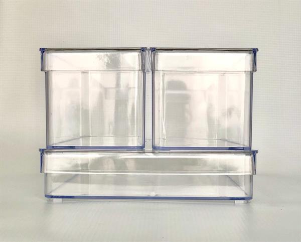 Stackable Storage Boxes Set (3 Pcs) | Full House Lebanon