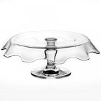 Glass Footed Serving Plate | Full House Lebanon