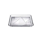 Madlen Square Crystalline Dessert Plates Set (2 Pcs) | Full House Lebanon