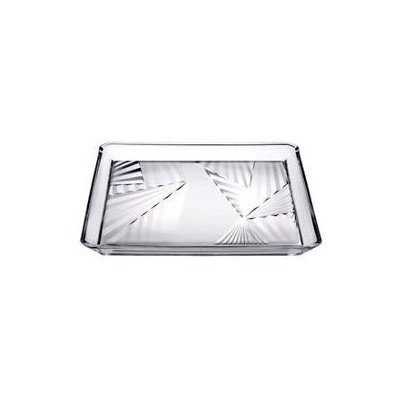 Madlen Square Crystalline Dessert Plates Set (2 Pcs) | Full House Lebanon