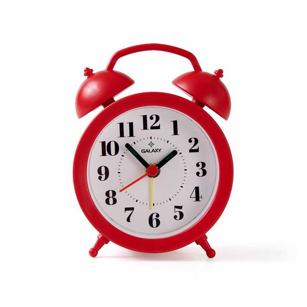 Alarm Table Clock - White | Full House Lebanon