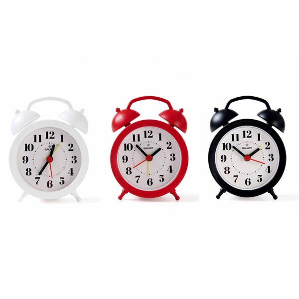 Alarm Table Clock - Black | Full House Lebanon