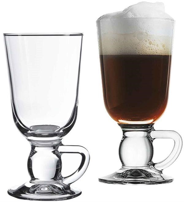 Irish Coffee Glass Cups Set (2 Pcs) | Full House Lebanon