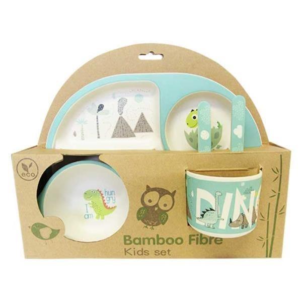 Bamboo Fiber Dinnerware Set (5 Pcs) - Unicorn | Full House Lebanon