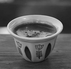 Traditional Coffee Cup - Black | Full House Lebanon
