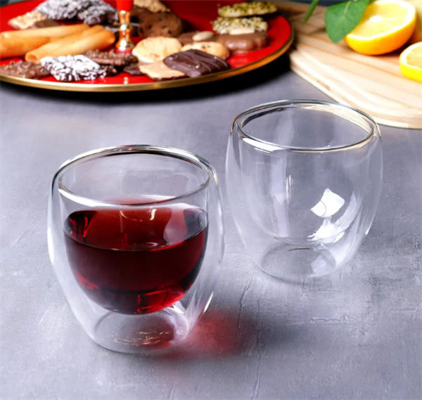 Double Wall Glass Espresso Cups (6 Pcs) | Full House Lebanon