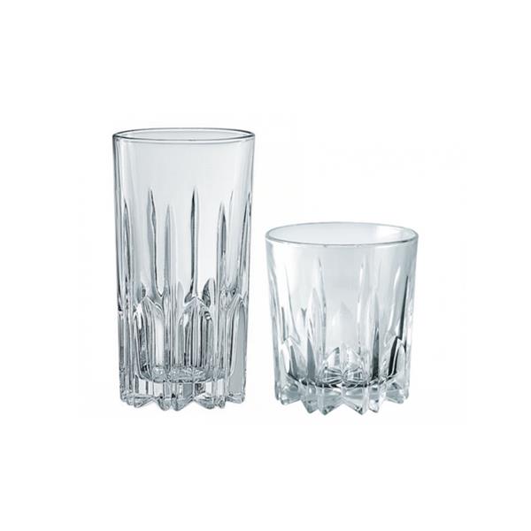 Borgonovo Premium Glass Cups Set (3 Pcs) - Short | Full House Lebanon