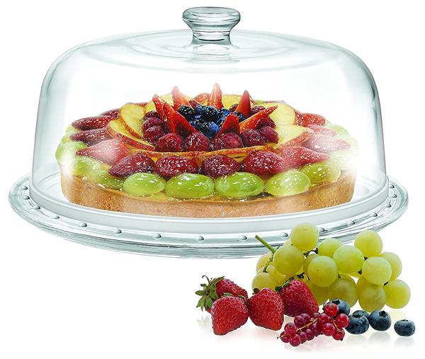 Palladio Cake Plate with Dome | Full House Lebanon
