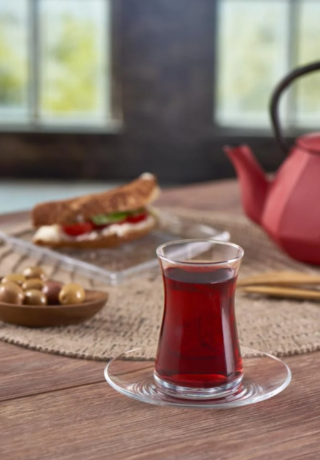 Pasabahce Oval Saucer Set (Half a Dozen) - Get 2 sets | Full House Lebanon