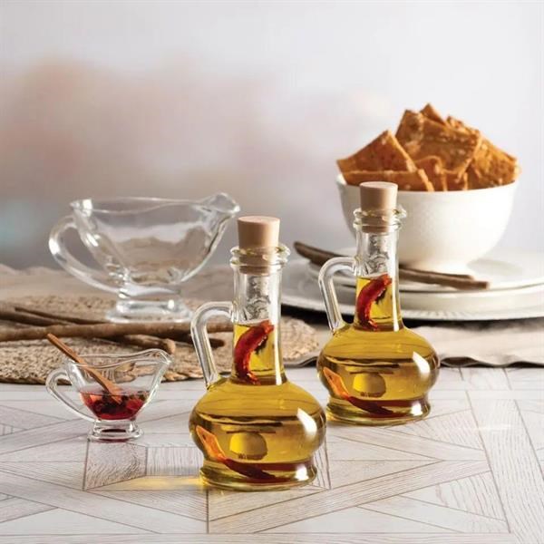 Olivia Oil & Vinegar Glass Dispenser Set (2 Pcs) | Full House Lebanon