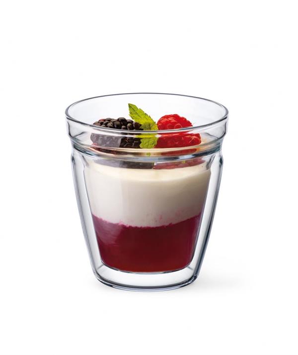 SIMAX Double Wall Short Glass Cups Set (2 Pcs) | Full House Lebanon