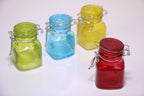 Mini Colored Glass Jar - Yellow | Full House Lebanon