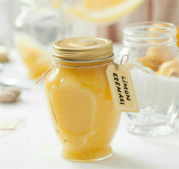 LAV Laura Glass Jars with a Metal Lid - Large (1000ml) | Full House Lebanon