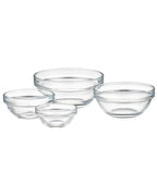 Stackable Classic Glass Bowl - 10.5x4.5cm | Full House Lebanon