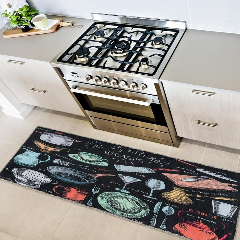 Anti-fatigue Kitchen Rug Set (2 Pcs) - 3 | Full House Lebanon