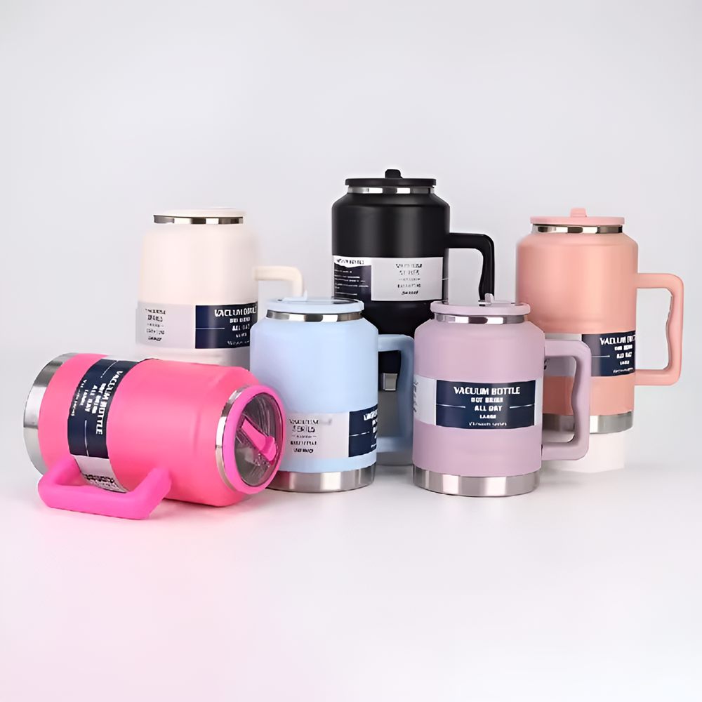 Vacuum Insulated Stainless Steel Bottle 1500 ml - White | Full House Lebanon