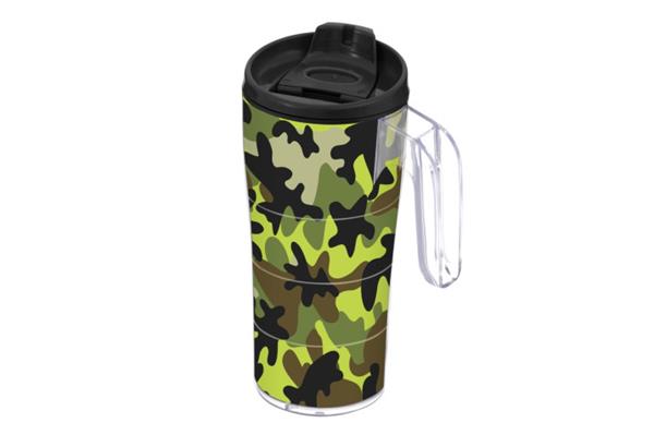 Decorated Tumbler with Handle - Design 1 | Full House Lebanon