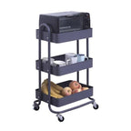 3-Tiers Trolley with Handles | Full House Lebanon