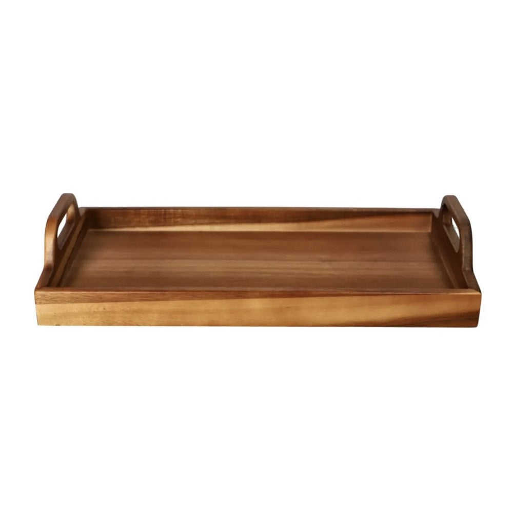 Acacia Wooden Tray With Handles | Full House Lebanon