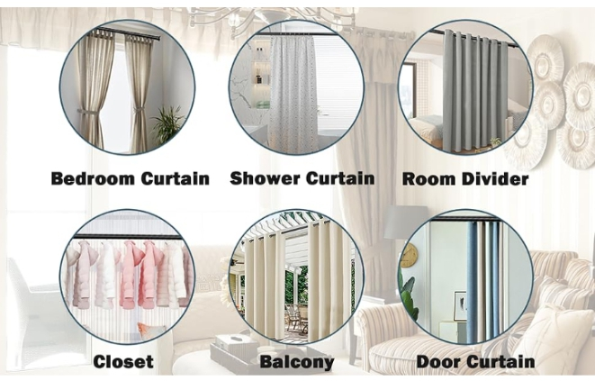 Shower Curtain Rod - Large | Full House Lebanon