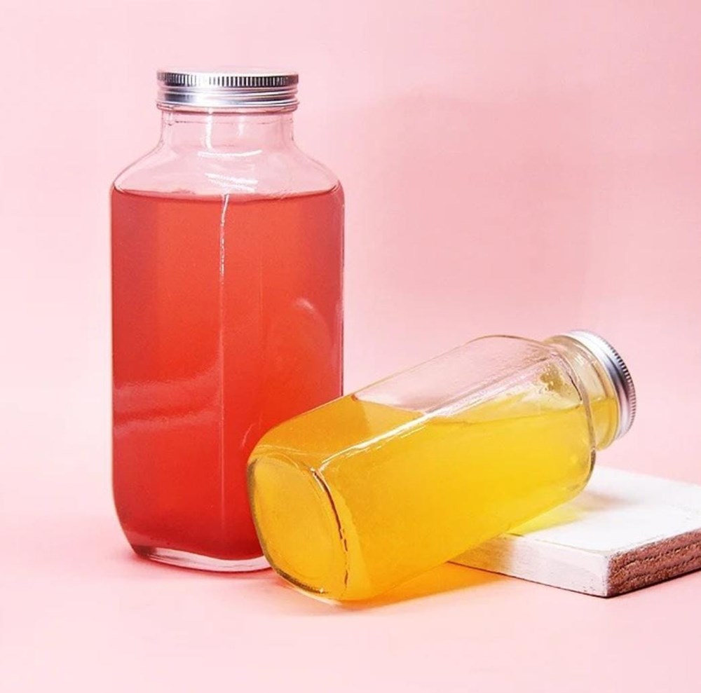 Glass Bottle with Metal Lid - 500 ml | Full House Lebanon