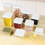 Square Sealed Storage Jar - 300 ML | Full House Lebanon