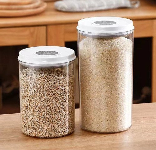 Round Sealed Storage Jar - 950 ml | Full House Lebanon