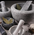 Marble Mortar & Pestle Set - Black | Full House Lebanon