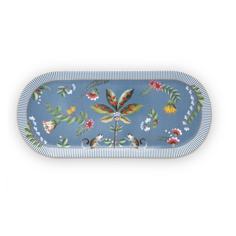 Pip Studio La Majorelle Cake Tray Rectangular Blue | Full House Lebanon