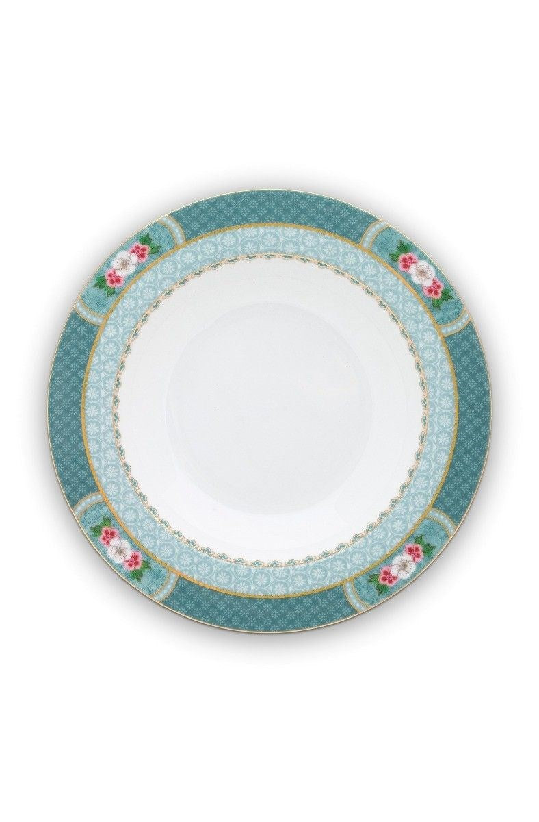 Pip Studio Blushing Birds Deep Plate - White | Full House Lebanon