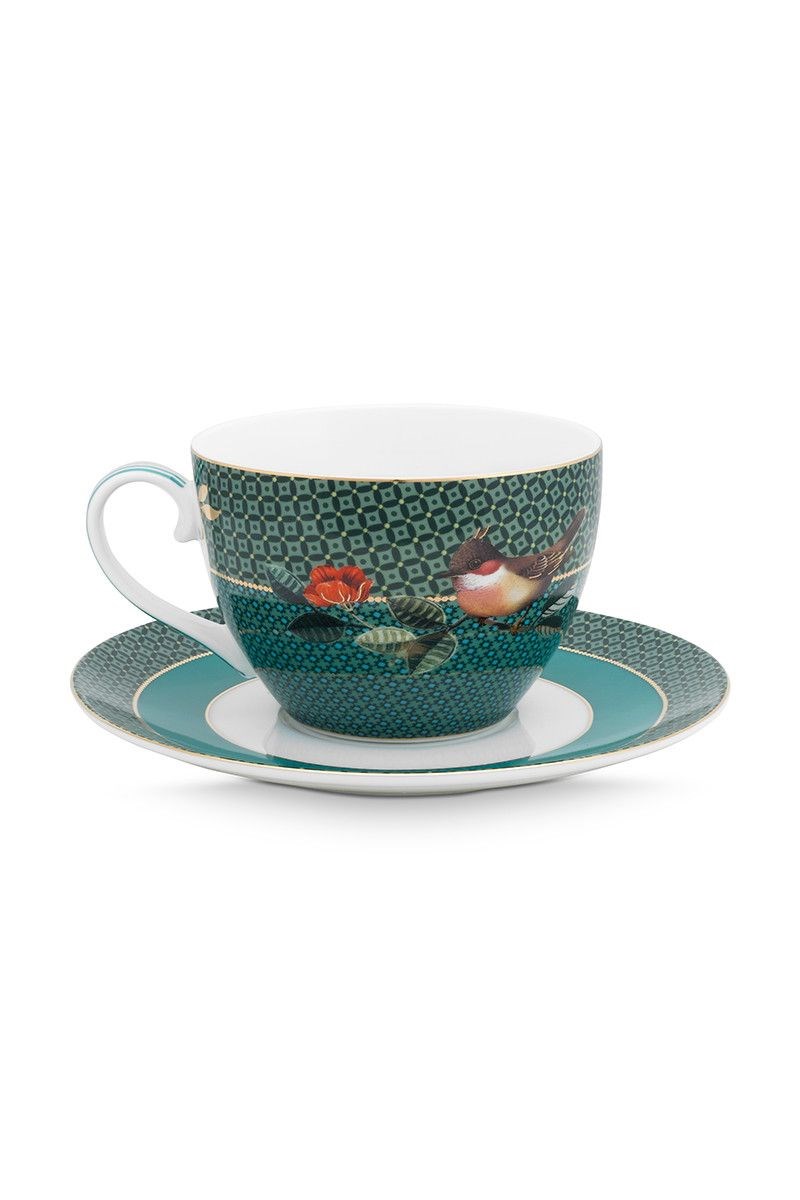 Pip Studio Winter Wonderland Cappuccino Cup & Saucer Set (2 Pcs) | Full House Lebanon