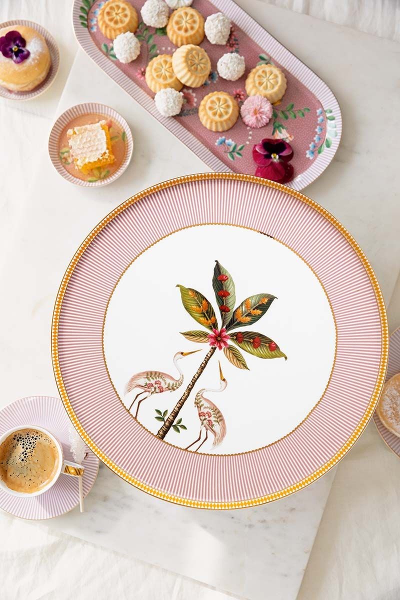 Pip Studio La Majorelle Cake Tray Pink | Full House Lebanon