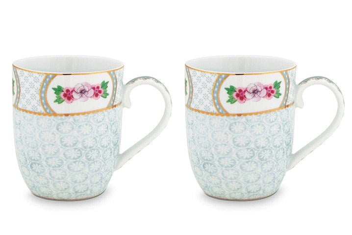 Pip Studio Blushing Birds Mugs Set (2 Pcs) | Full House Lebanon