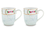 Pip Studio Blushing Birds Mugs Set (2 Pcs) | Full House Lebanon