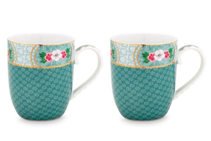 Pip Studio Blushing Birds Mugs Set (2 Pcs) | Full House Lebanon