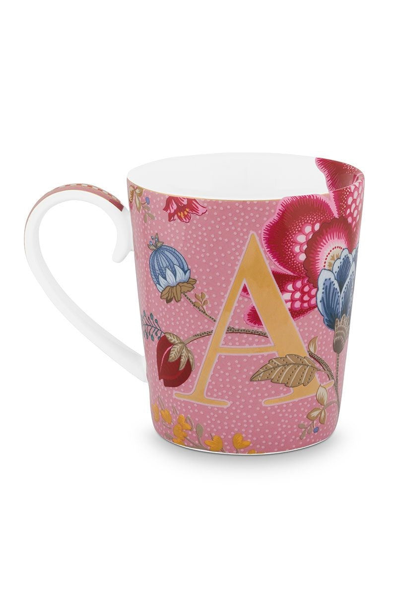 Pip Studio Alphabet Mug Floral Fantasy | Full House Lebanon