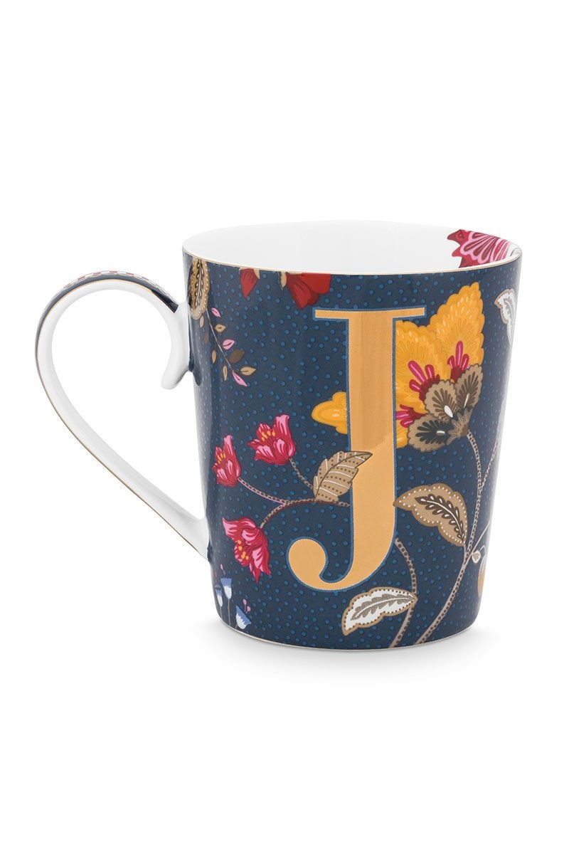Pip Studio Alphabet Mug Floral Fantasy - I | Full House Lebanon