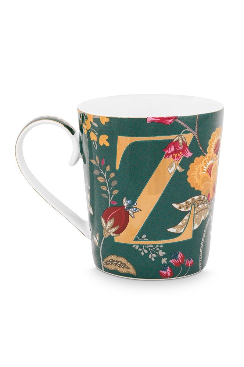 Pip Studio Alphabet Mug Floral Fantasy - W | Full House Lebanon