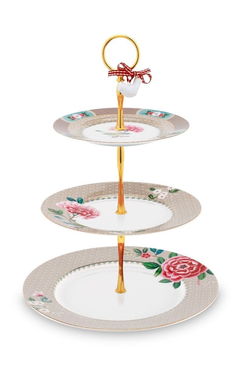 Pip Studio Blushing Birds 3 Layers Cake Stand | Full House Lebanon