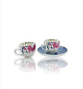 Porcelain Coffee Cup Set (Half a Dozen) | Full House Lebanon