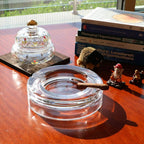 Nude Glass Ashtray with 2 Holes | Full House Lebanon